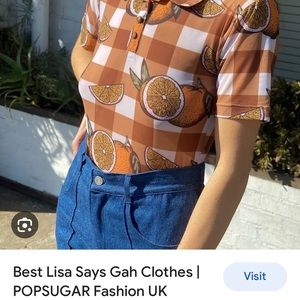 LISA SAYS GAH! Colin Locascio Fruity Top S